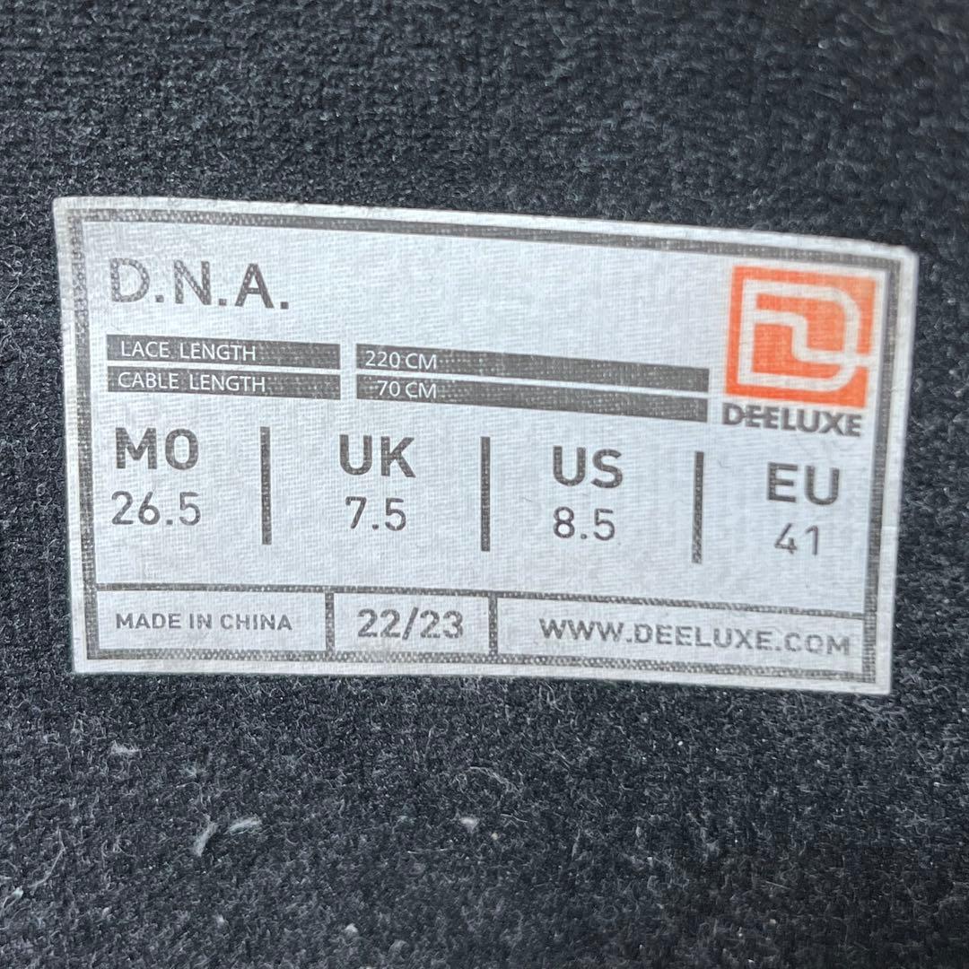 【即日発送】DEELUXE スノボ　D.N.A. 26.5cm 22-23モデル