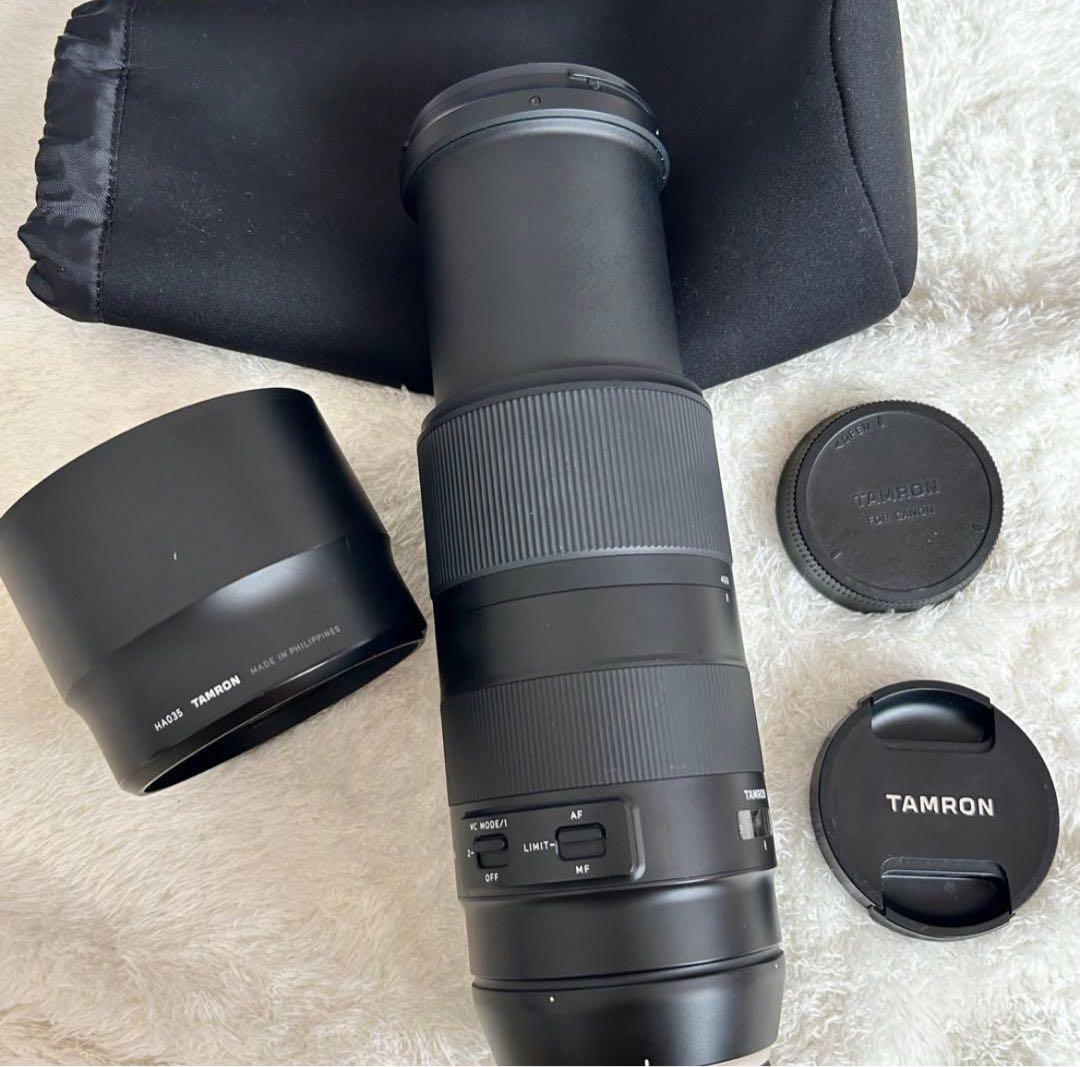 タムロン 100-400mm F4.5-6.3 望遠ズームレンズ