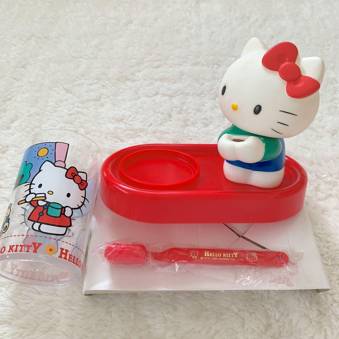 【平成レトロ】サンリオ ハローキティ 歯ブラシスタンド