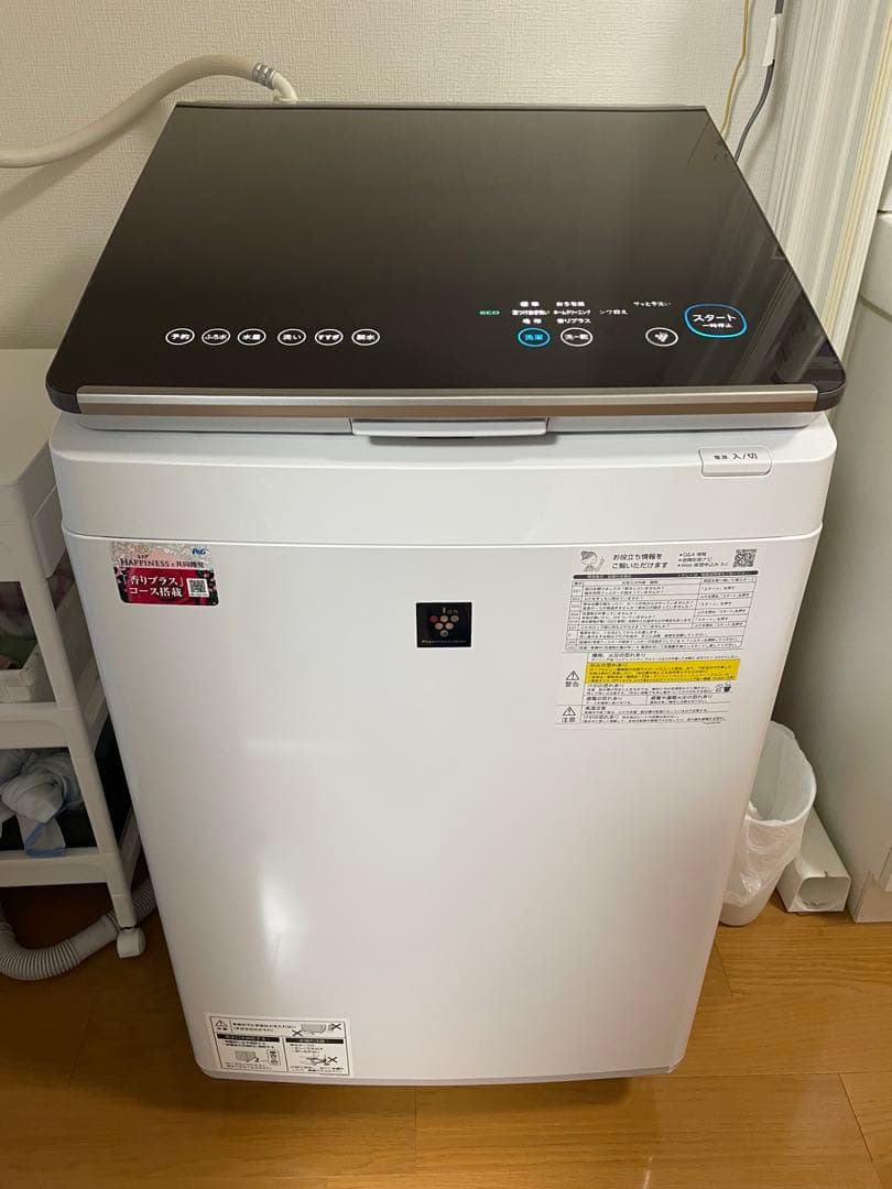 SHARP ES-PT10F 洗濯乾燥機 Amazon | シャープ SHARP 洗濯機 洗濯乾燥機 ES-PT10F-Tガラストップ