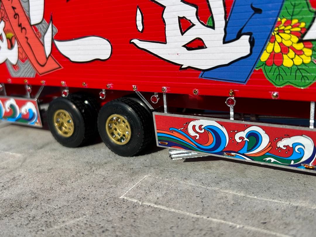 デコトラプラモデルデコトラの鷹ミスターx完成品 - メルカリ