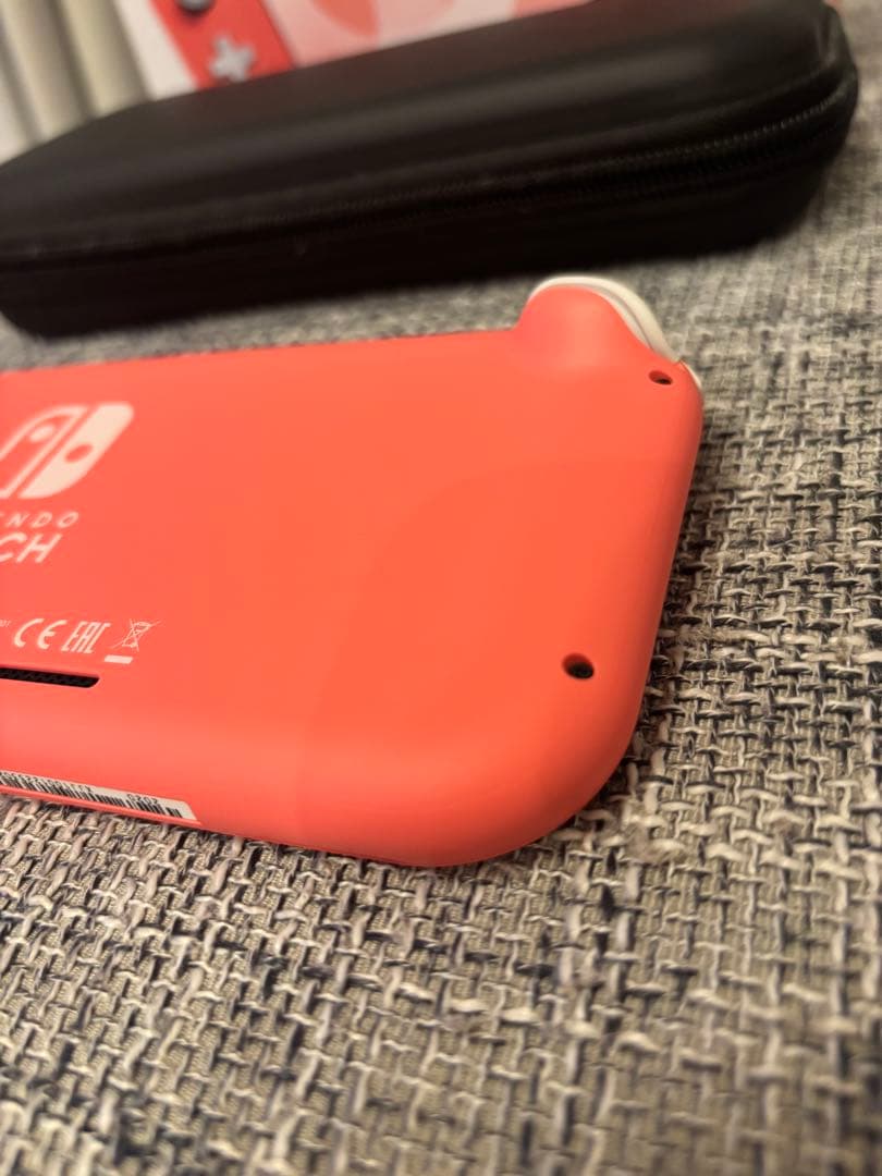 Nintendo Switch Lite ピンク 本体 ケース付き 充電器無し - メルカリ