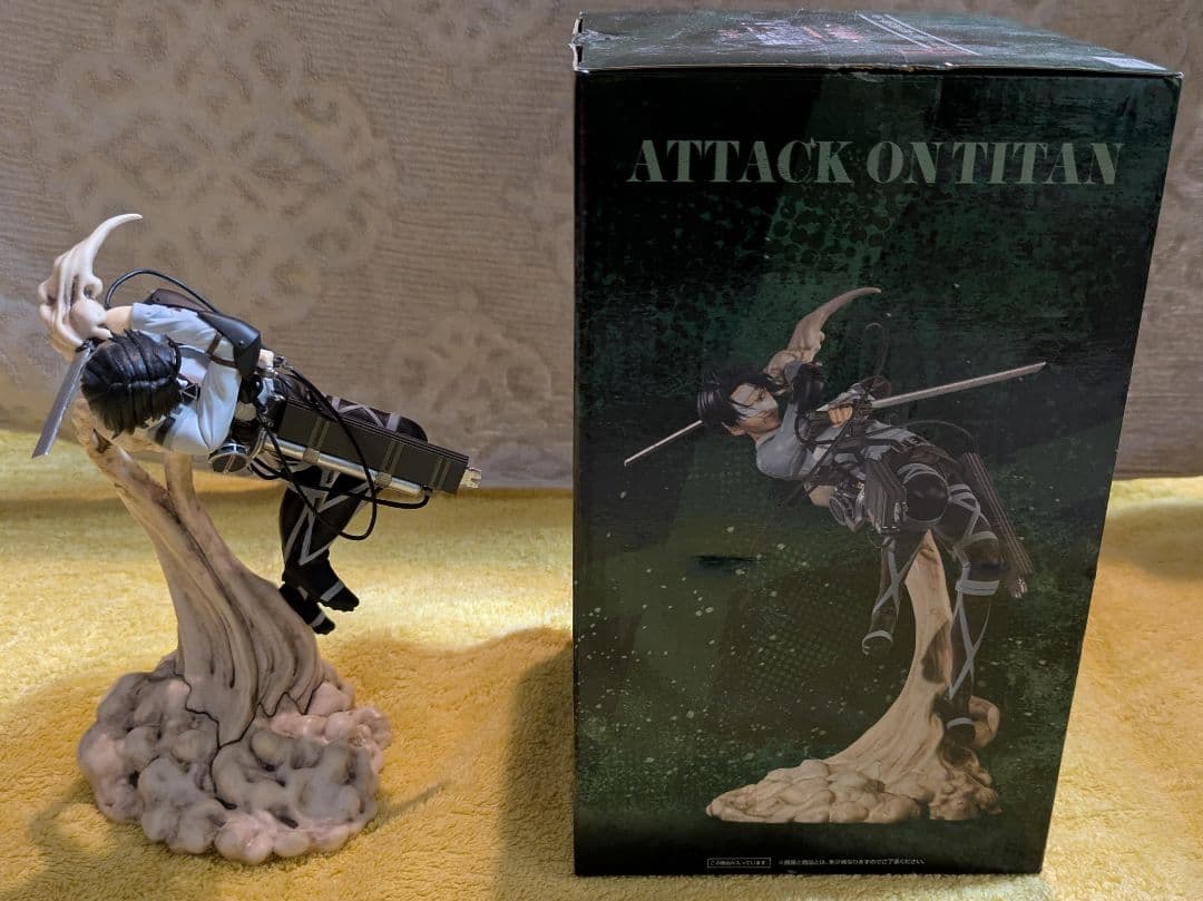 (2640)進撃の巨人 リヴァイ フィギュア✨️箱付き