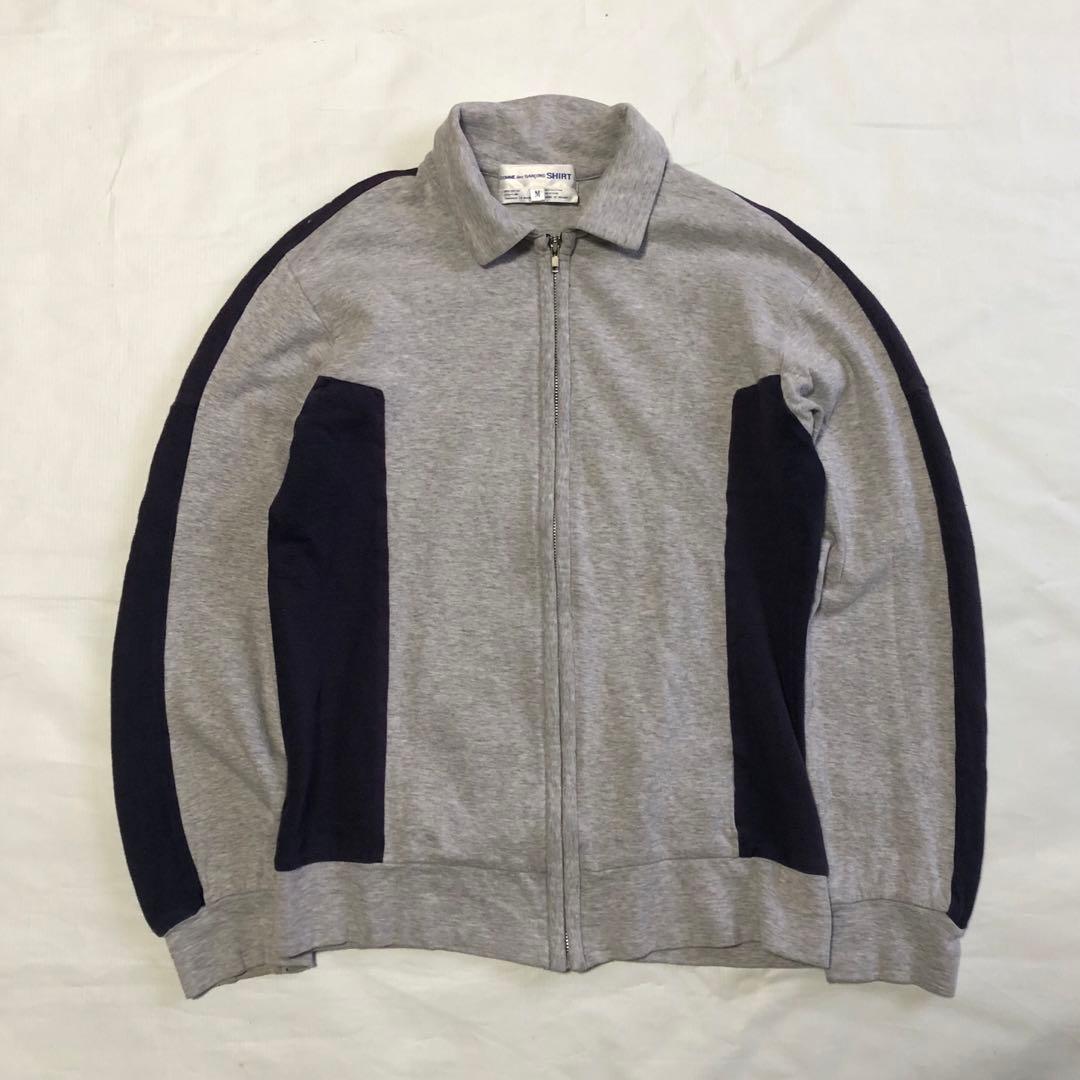 COMME des GARCONS SHIRT ツートン ジップ スウェット COMME des GARCONS SHIRT（コムデギャルソンシャツ）コットン