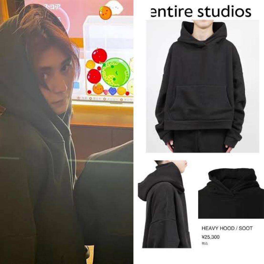 Entire Studios Heavy Hood SOOT L 山田涼介 Entire Studios Heavy Hood SOOT L 山田涼介 - メルカリ