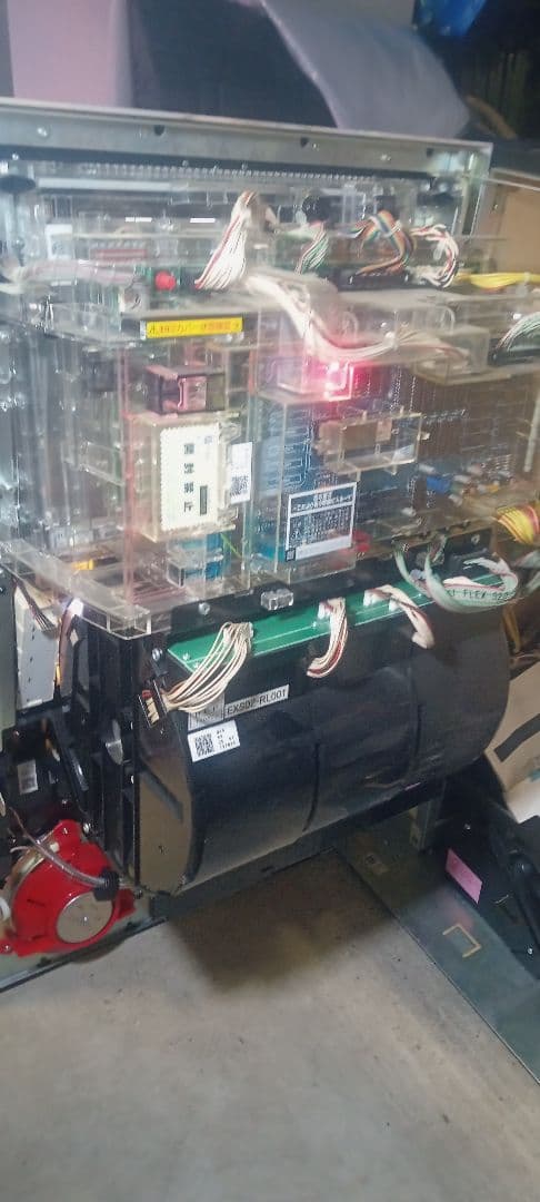 送料込　パチスロ　実機　ニューギン　花の慶次　これより我ら〜　アミューズ　鍵付