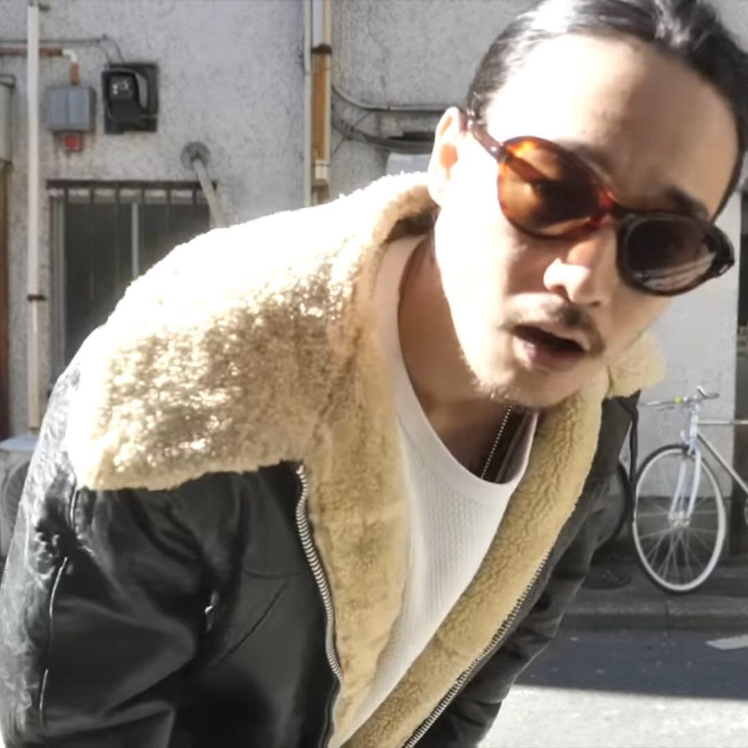 vintage B-3 ムートンフライトジャケット 山田蓮 - メルカリ