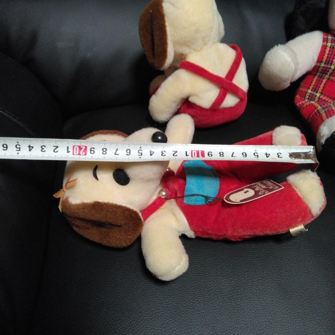 ぬいぐるみ 、4体、中古