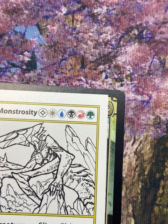 MTG Slivdrazi Monstrosity エンブレムあり　美品