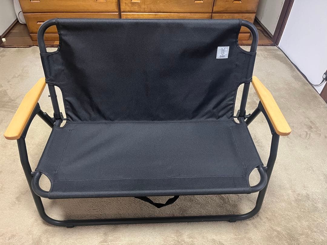DODブラック 折りたたみアウトドアベンチ - メルカリ