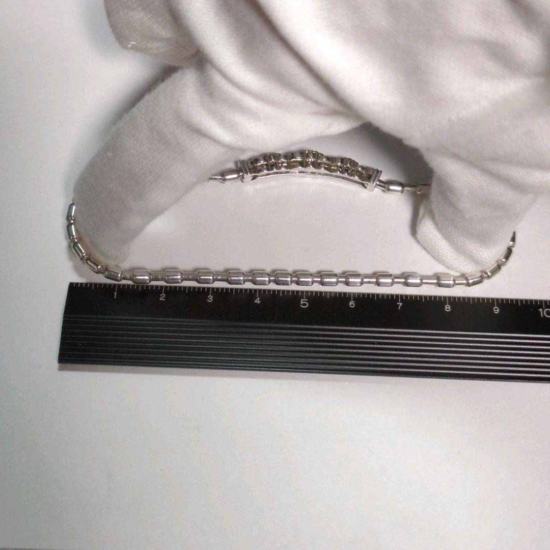 ダイヤモンドブレスレット 0.50ct SILVER 357