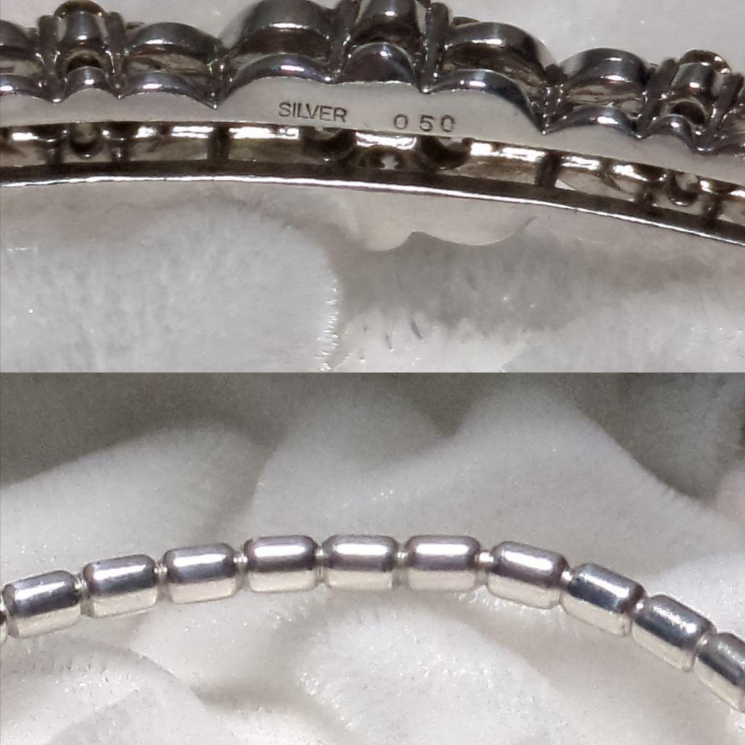 ダイヤモンドブレスレット 0.50ct SILVER 357