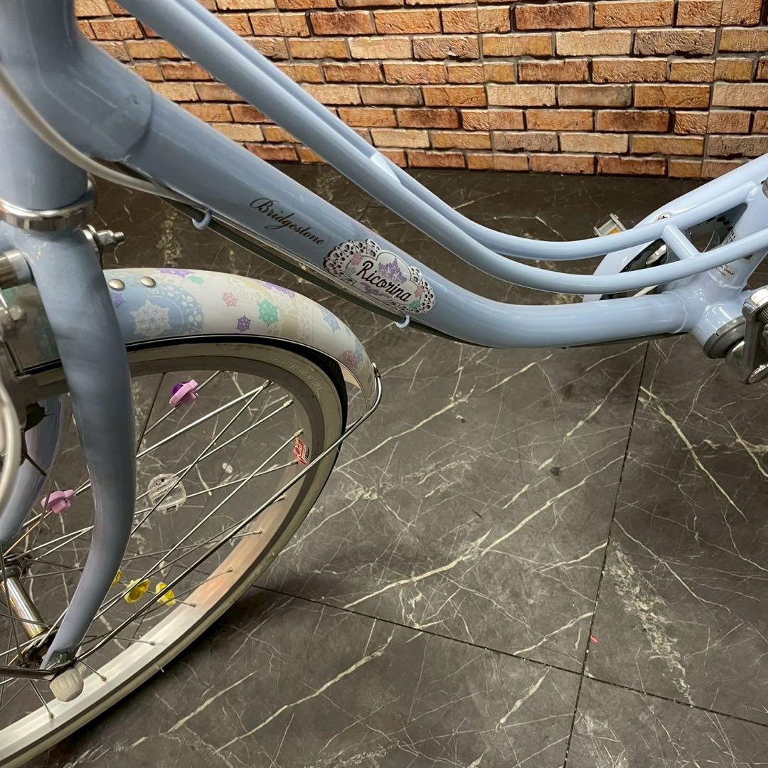 78】子供用自転車 子供車 ブリヂストン Ricorina 水色 22インチ - メルカリ