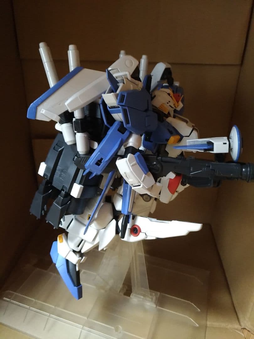 ガンプラ完成品 1/100 MG Ex-Sガンダム リニューアル 専用台座付