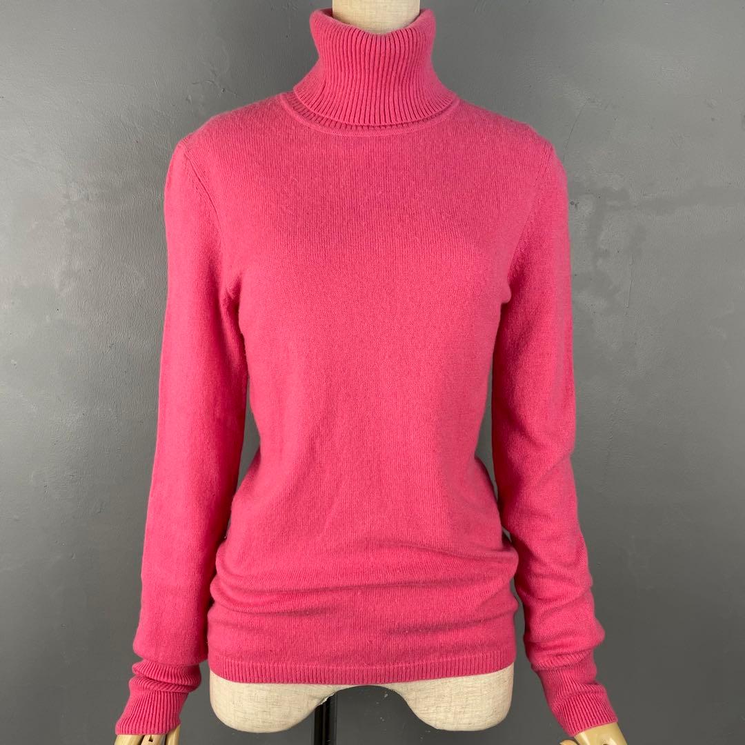 UNIQLO ユニクロ カシミヤ カシミア タートルネックセーター ピンク