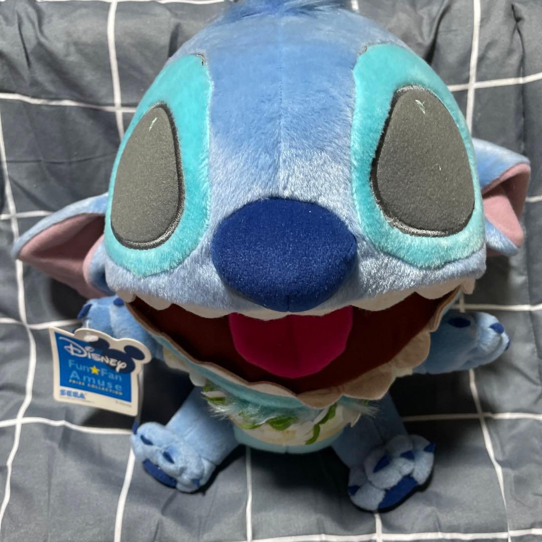 スティッチ ちびーず スーパージャンボホワイトアロハぬいぐるみ