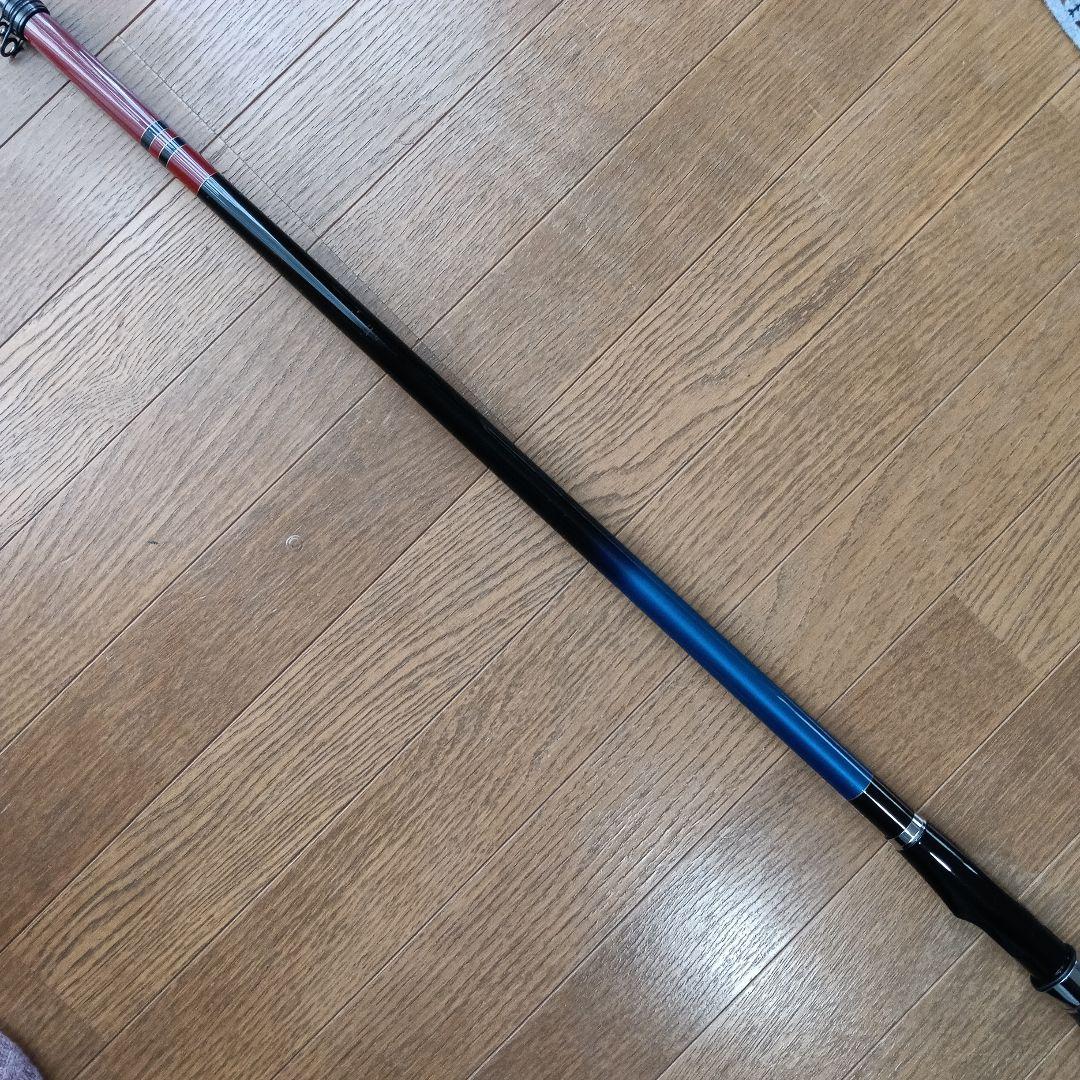 がまかつ 海上釣り堀ロッド リアルスペック H400 超美品 カセ イカダ