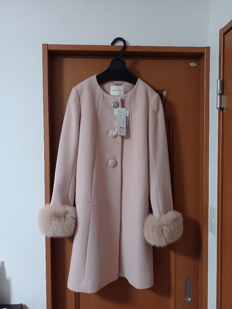 Début de Fiore ladyノーカラーコート 36 新品 - メルカリ