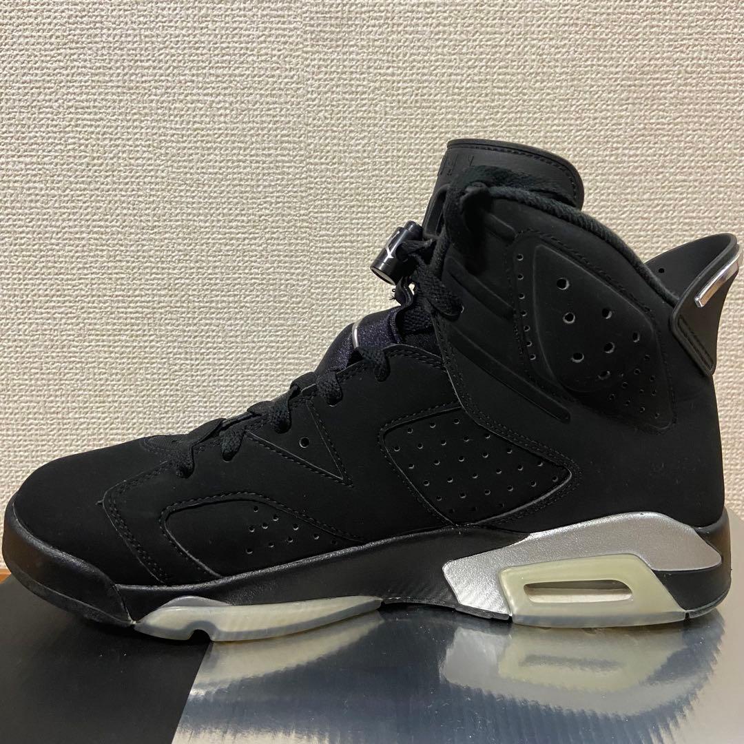 靴 NIKE Air Jordan 6 RETRO BLACK 27.5cm