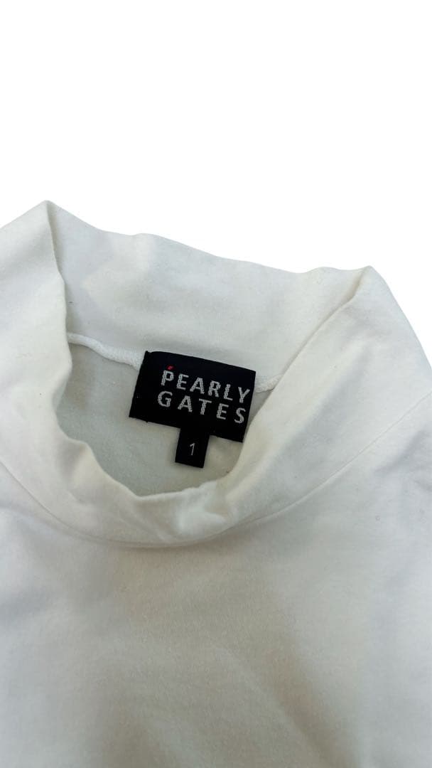 PG パーリーゲイツ モックシャツ モックネックシャツ 半袖 レディース1