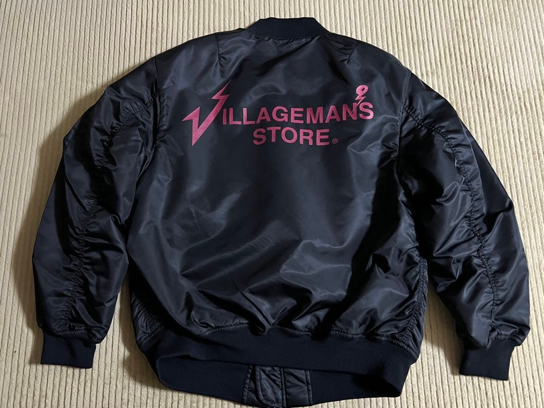 ビレッジマンズストア　受注生産　MA-1 Mサイズ