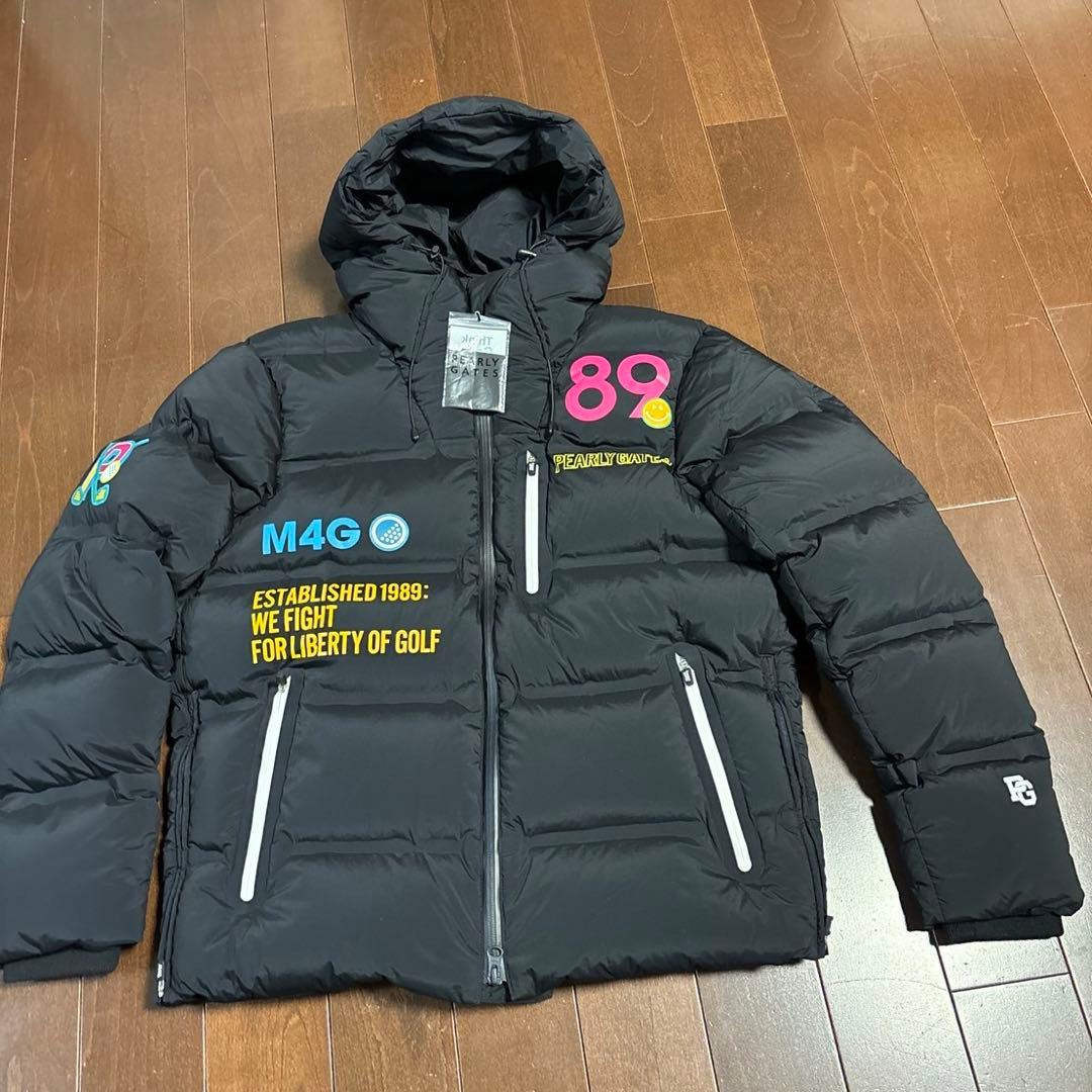 パーリーゲイツ12dダウンジャケット濃紺色サイズ4 - メルカリ