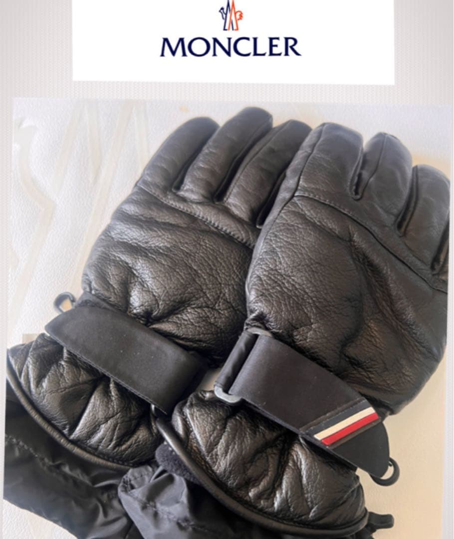 モンクレール　本革手袋 MONCLER（モンクレール） 【並行輸入品】モンクレール 手袋 メンズ
