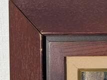 真作】絵画 油彩0号 賑わう街角 赤いテントのカフェ風景画 Y164 - メルカリ