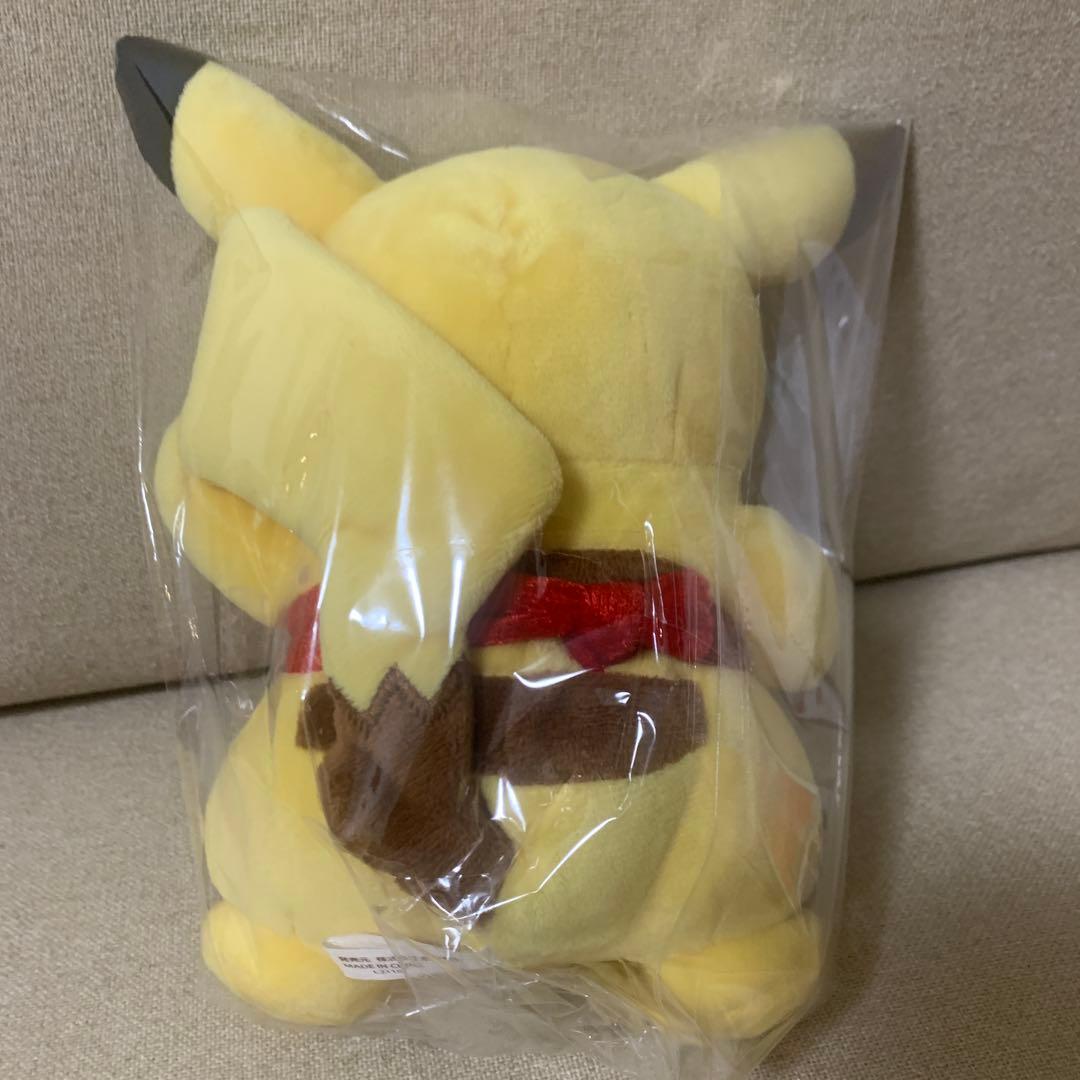 ポケモンセンターDX 1周年記念　ピカチュウ　力士　ぬいぐるみ