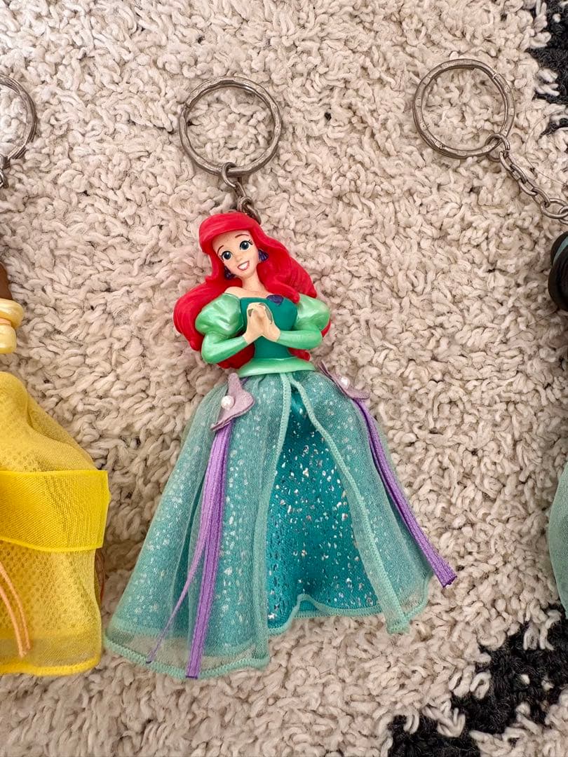 ディズニープリンセス キーホルダー 4体セット - メルカリ