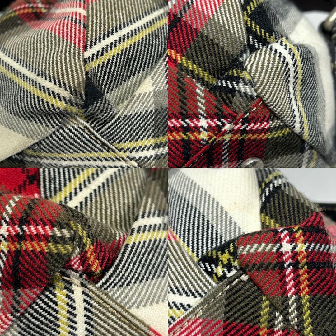 美品】ヴィヴィアンウエストウッド ダービー ボストンバッグ チェック