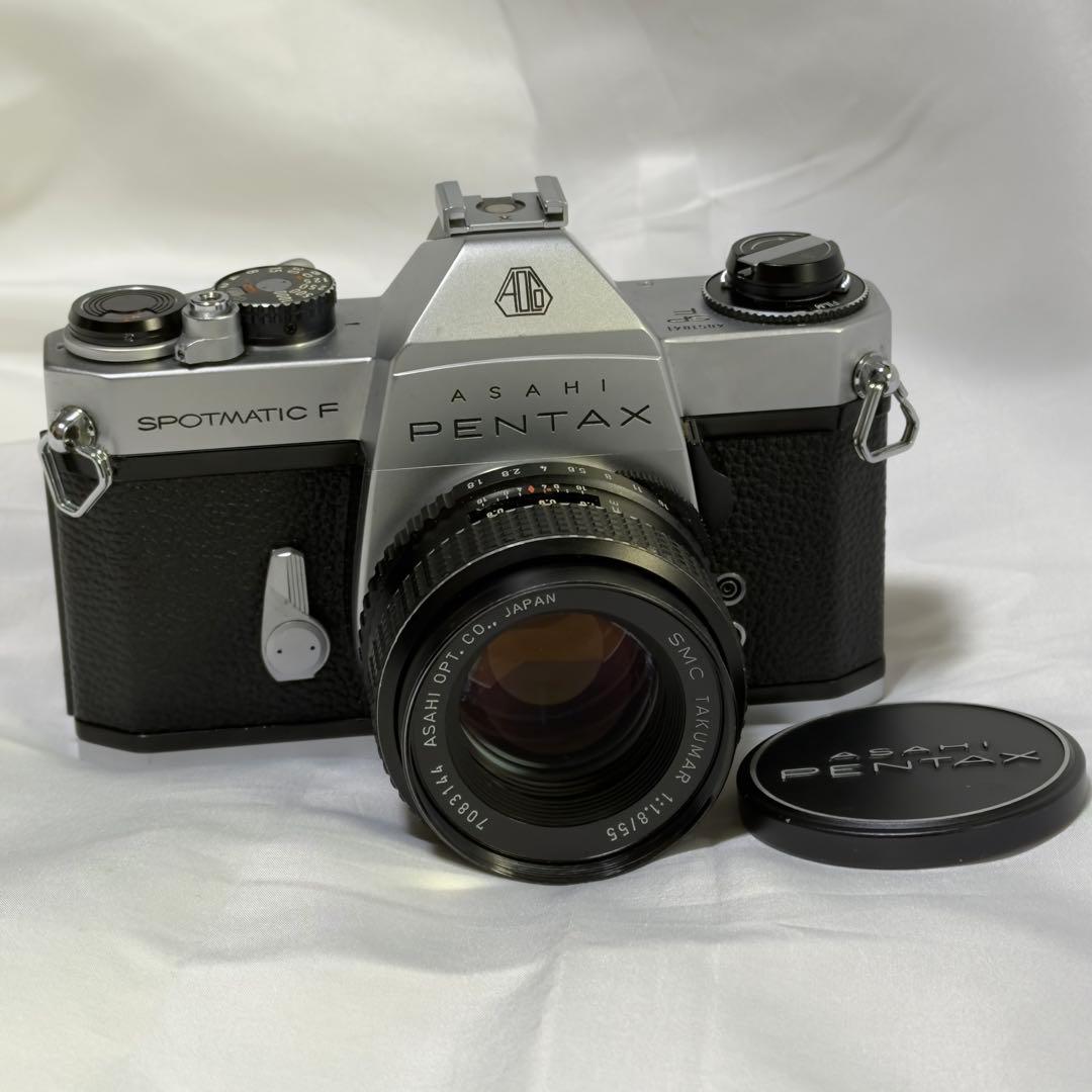 フィルムカメラ Pentax SPF + レンズ 55mm f/1.8 整備済品 - メルカリ