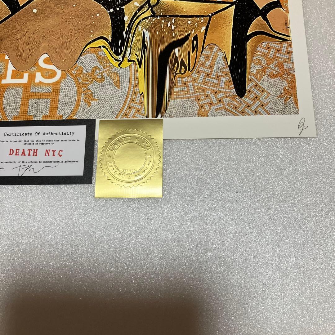 DEATH NYC アートポスター　限定品　ディズニー　白雪姫