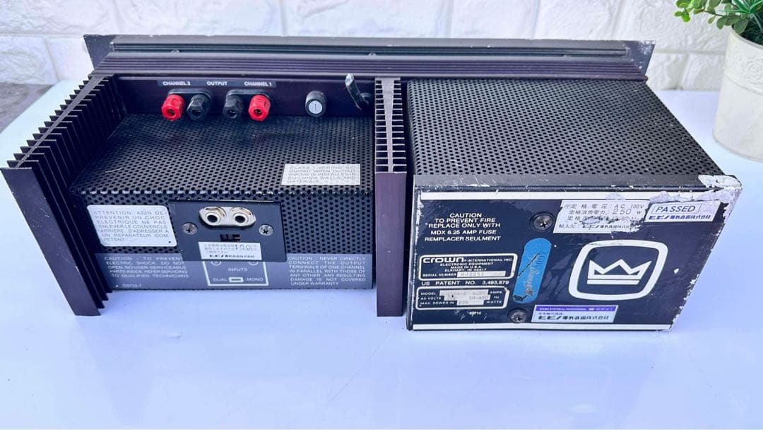 Crown D-150A Series II パワーアンプ Amcron - メルカリ