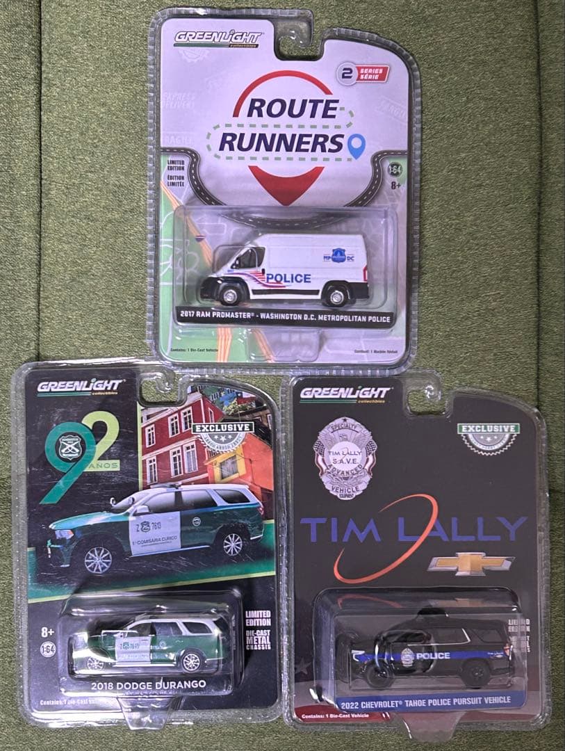 GREENLIGHT 1/64 グリーンライト アメリカン ポリスカー 7種 - メルカリ