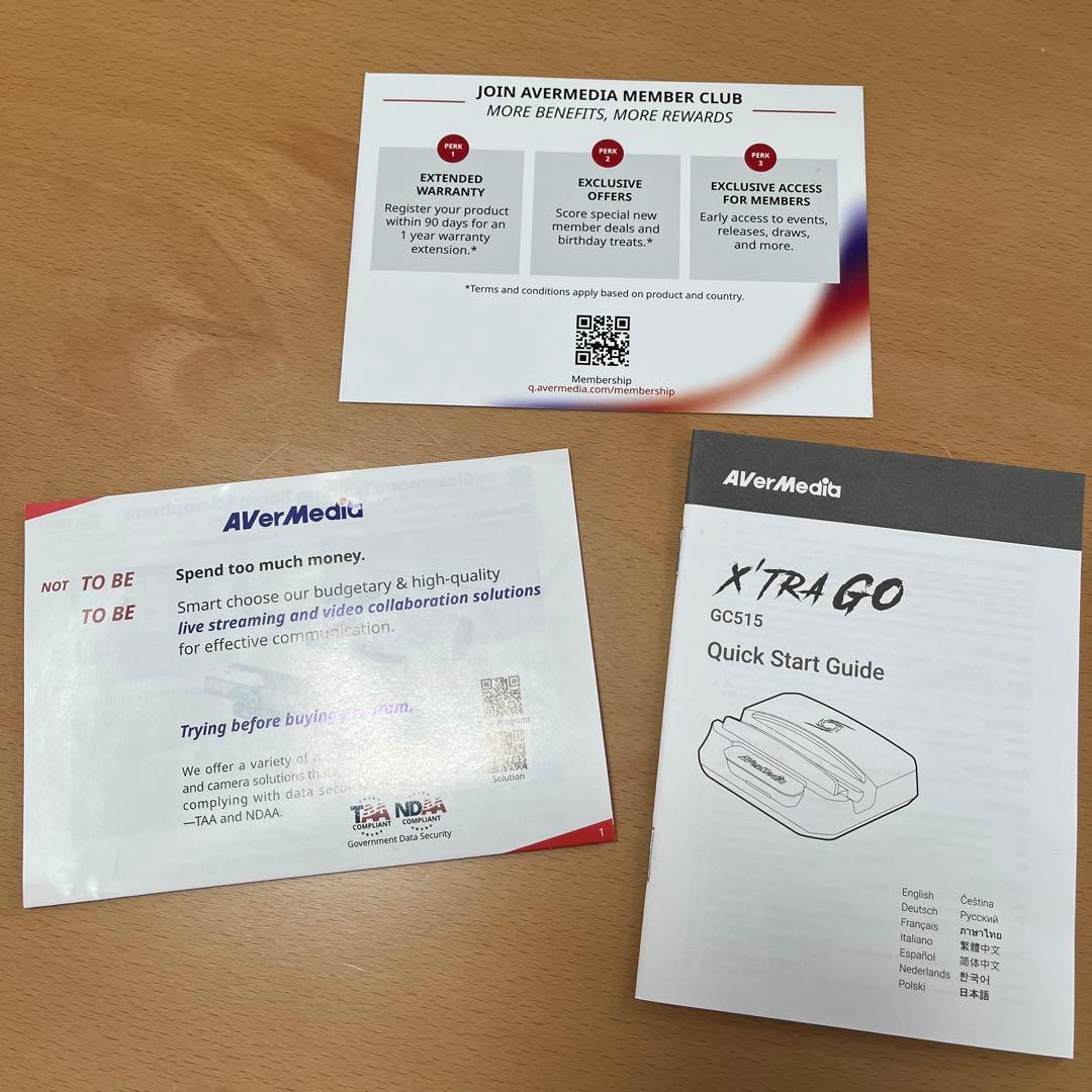 Switch、Switch2対応】AVerMedia GC515 - メルカリ