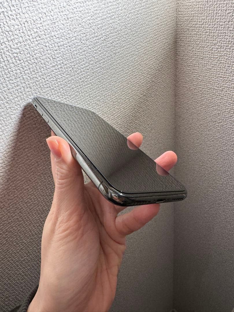 美品iPhoneX 64GB スペースグレイ シャッター音なしSIMフリーの通販は