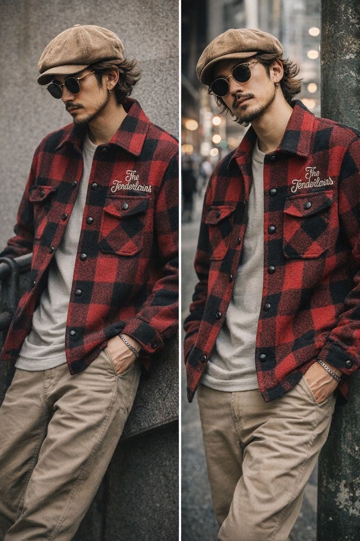 テンダーロイン　バッファロージャケット TENDERLOIN テンダーロイン T-BUFFALO JKT バッファローチェック