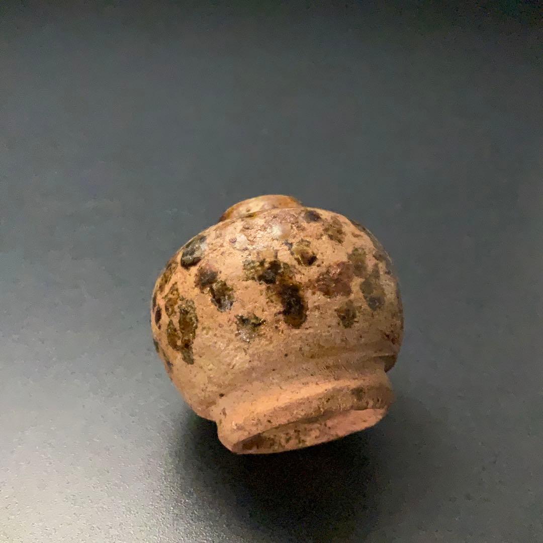 褐釉斑文小壺 タイ スンコロク 骨董 R1397ダM - メルカリ