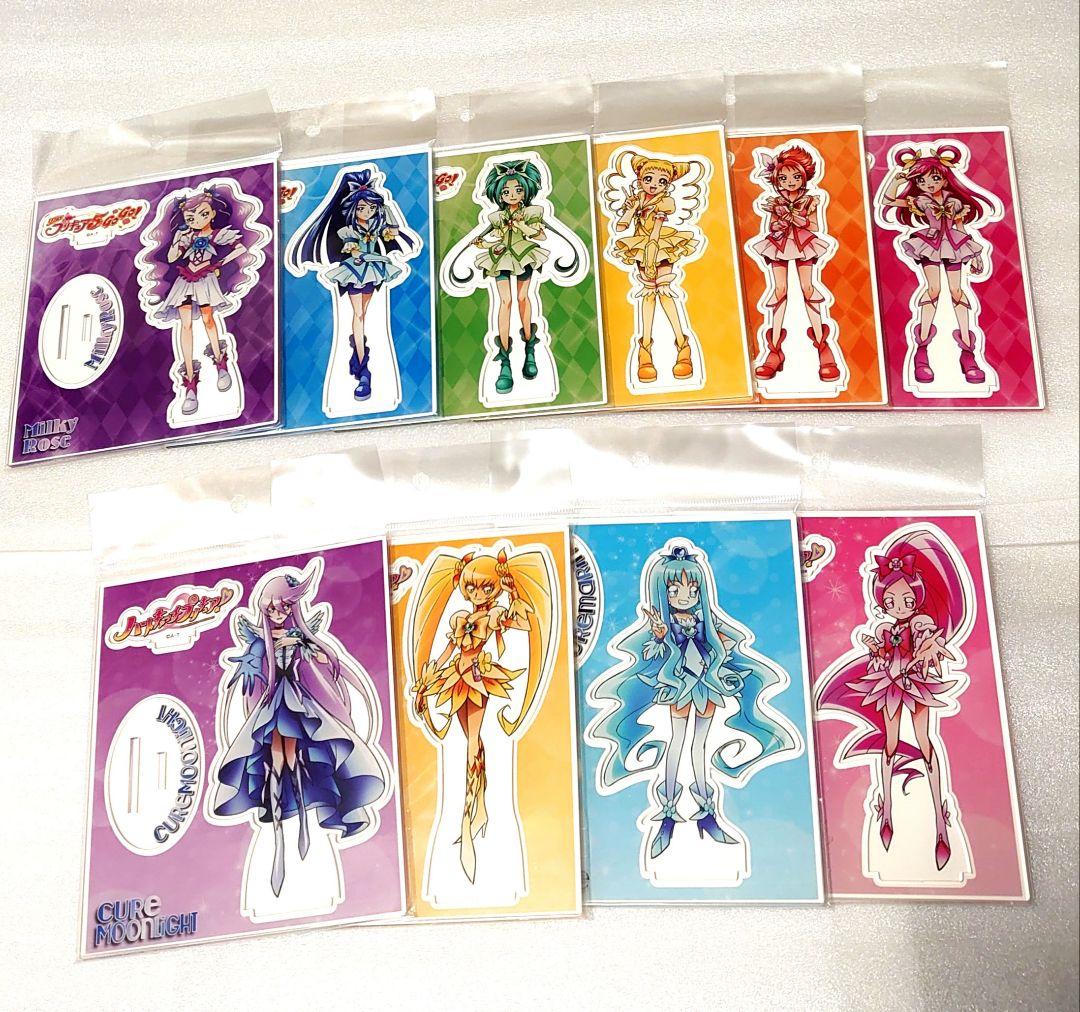 【61人】 プリキュア 全員アクリルスタンド (10th)　フルセット