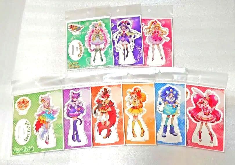 【61人】 プリキュア 全員アクリルスタンド (10th)　フルセット