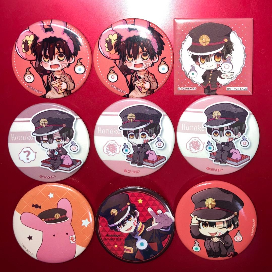 地縛少年花子くん 花子くん 缶バッジセット - メルカリ