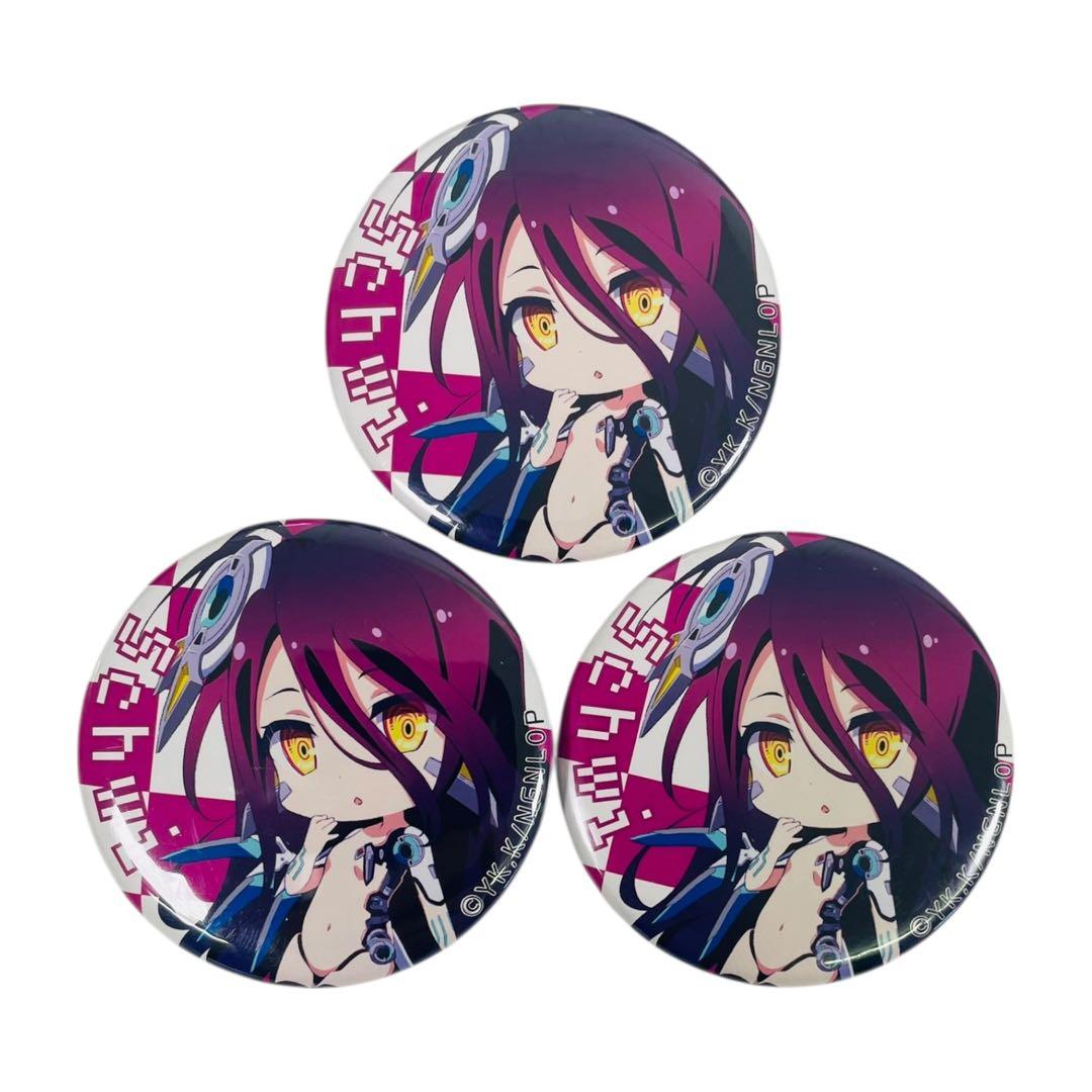 ノーゲーム ノーライフ ゼロ 缶バッジ シュヴィ リク コロン ノンナ