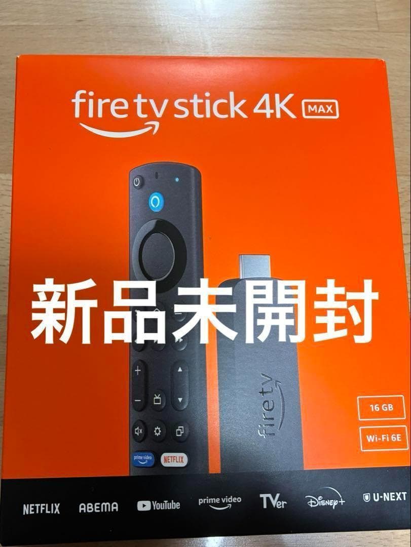 【新品未使用】Amazon Fire TV Stick 4K MAX Amazon Fire TV Stick 4k Max - 2023 Release
