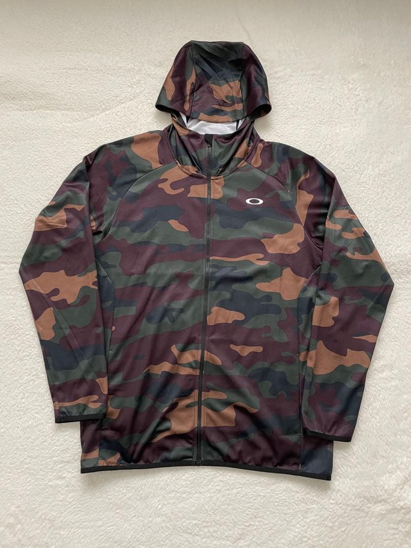 OAKLEY オークリー ジップアップパーカー 迷彩 カモフラ 2XL - メルカリ