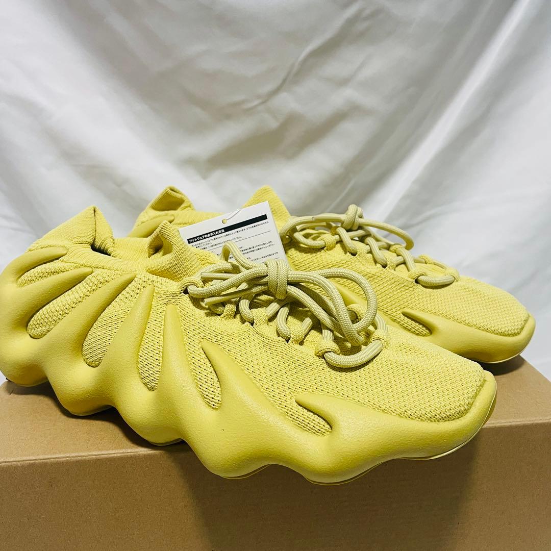 【送料無料】adidas YEEZY 450 \"Sulfur\" 廃盤　ニット