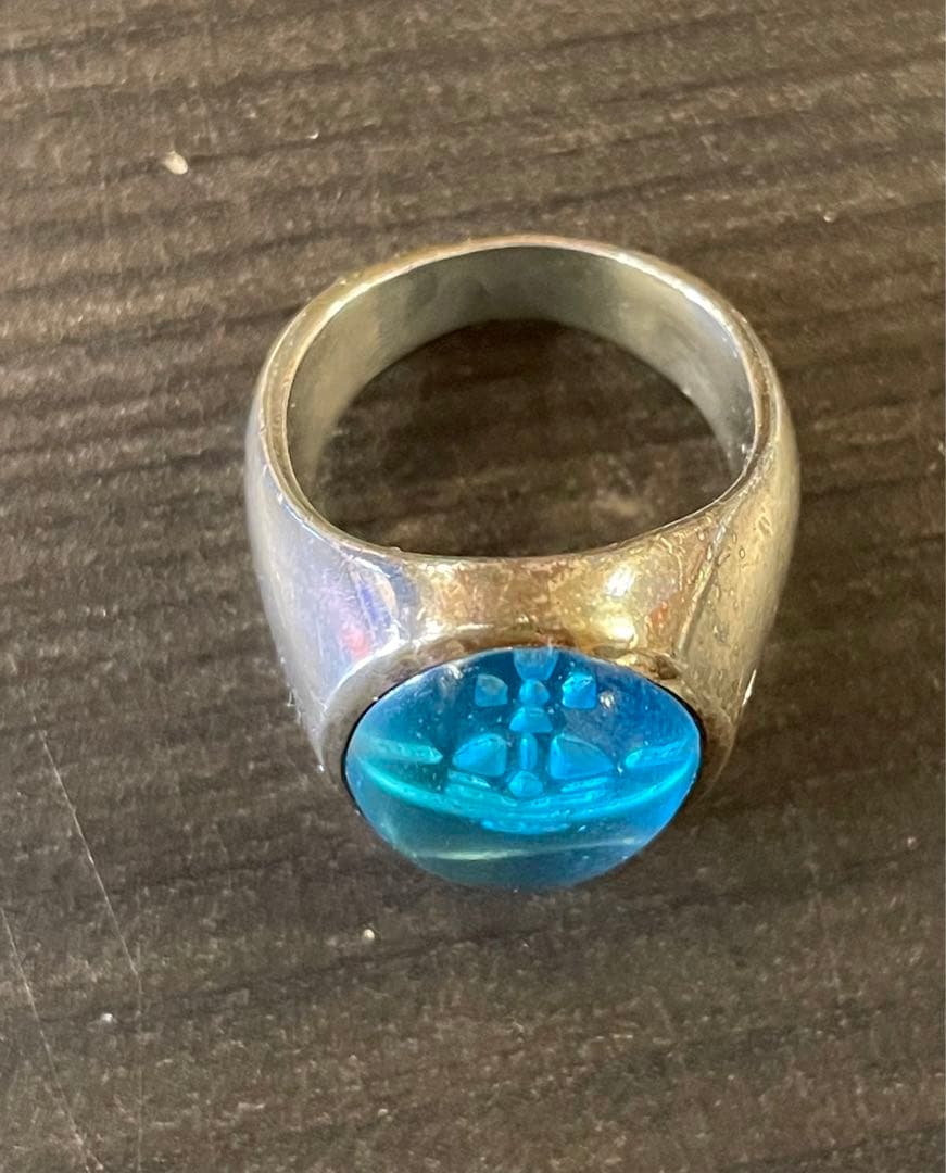 ヴィヴィアンウエストウッド 初期 カボションリング Sサイズ - メルカリ