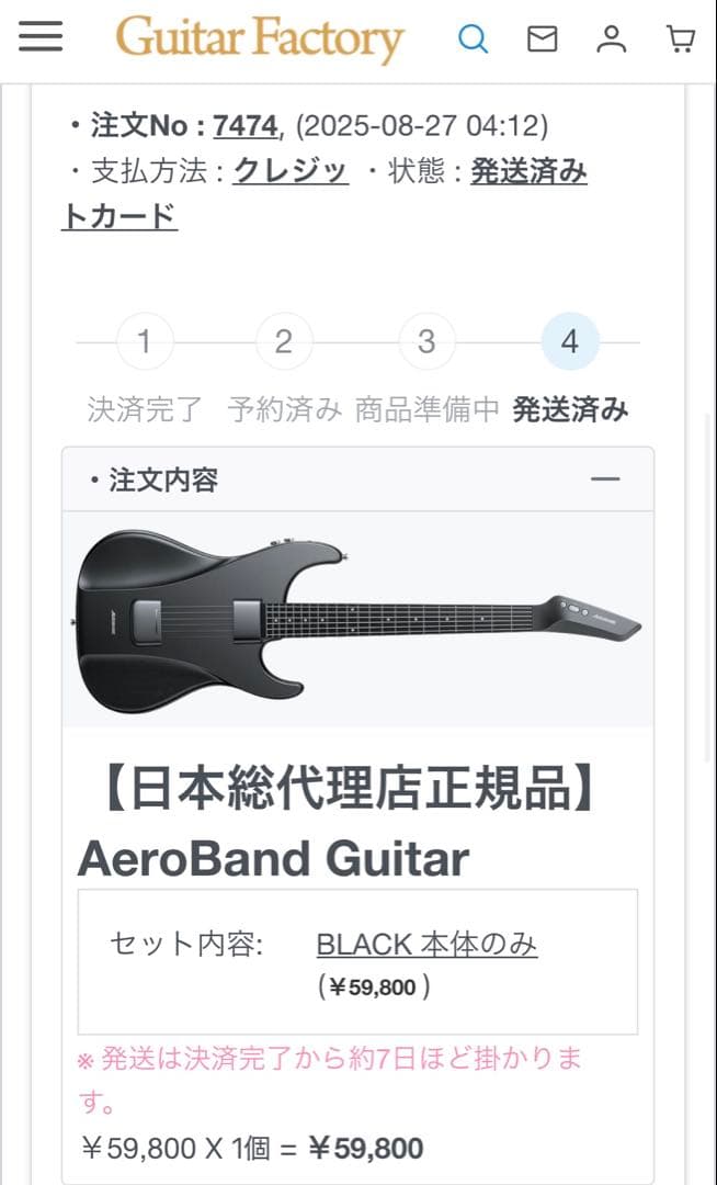 L　Aerobandギター　エアロバンドギター　おまけ付き