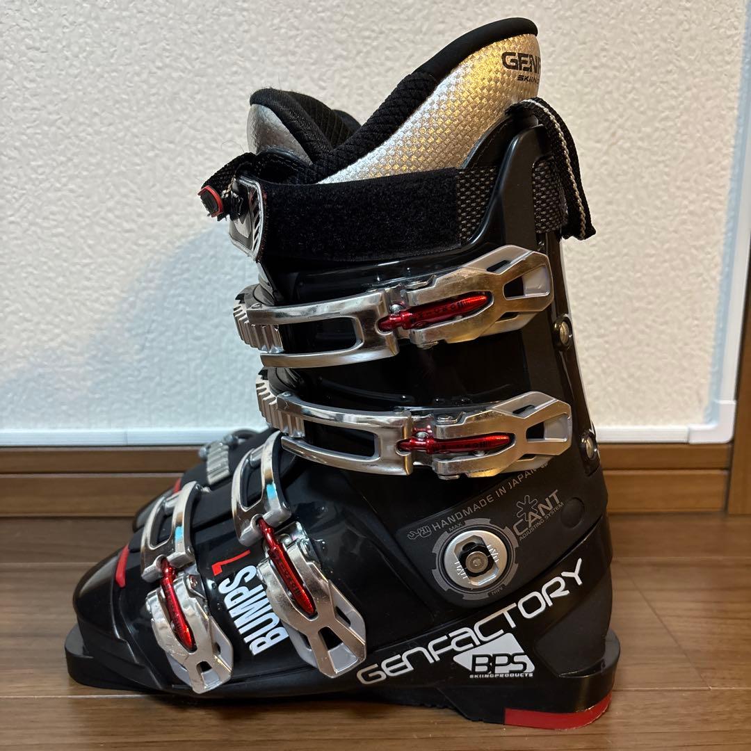 GEN FACTORY スキーブーツBUMPS7 25.0〜25.5㎝ - メルカリ