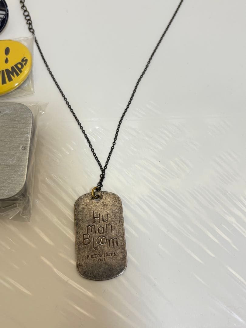 RADWIMPS ネックレス バッジ等セット　ラッドウィンプス